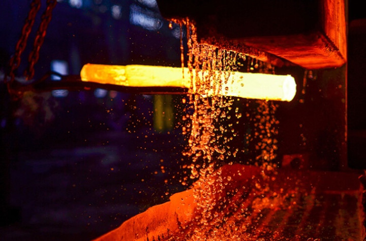 forged carbon steel bar