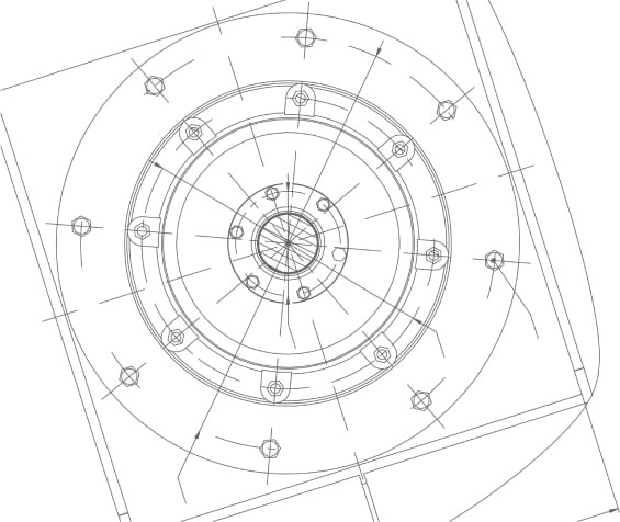 Illustration of forging steel 