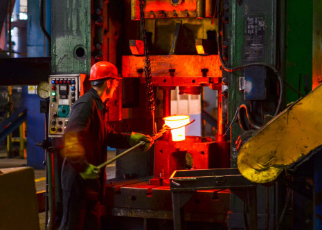 closed die forged steel